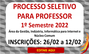 Read more about the article Post 3 – Processo Seletivo